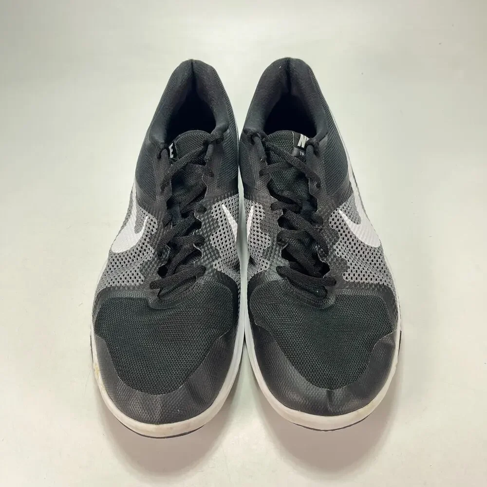 Nike Flex Control Black White Training Shoes Sneakers 898459-010 Men’s Size 15